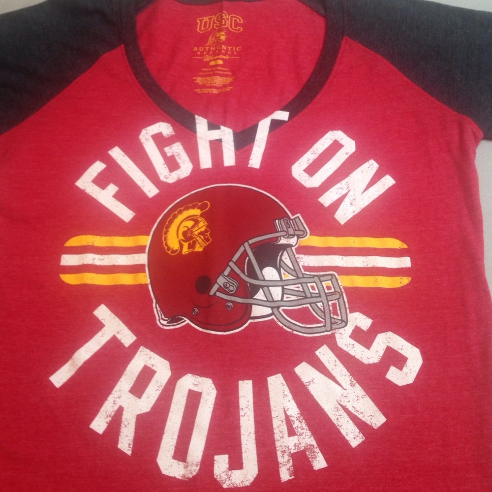 USC TROJANS FIGHT ON FOOTBALL TEAM EXCELLENT CUTE